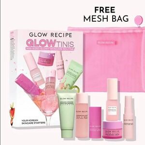 Glow‎ Recipe GlowTinis Mini-Sized Glowy Skincare Routine #kbeauty